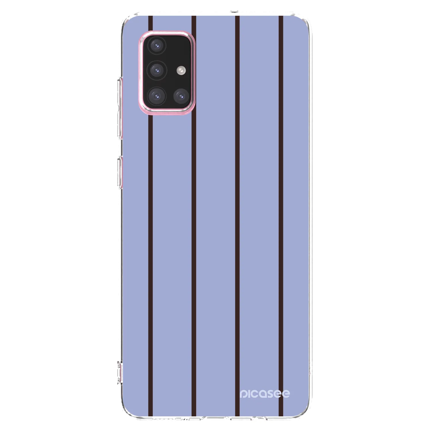 Picasee Samsung Galaxy A71 A715F Hülle - Transparentes Silikon - Poolside member