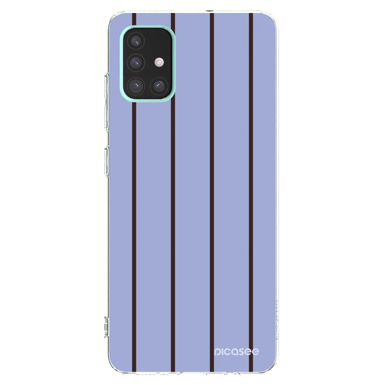 Picasee Samsung Galaxy A51 A515F Hülle - Transparentes Silikon - Poolside member