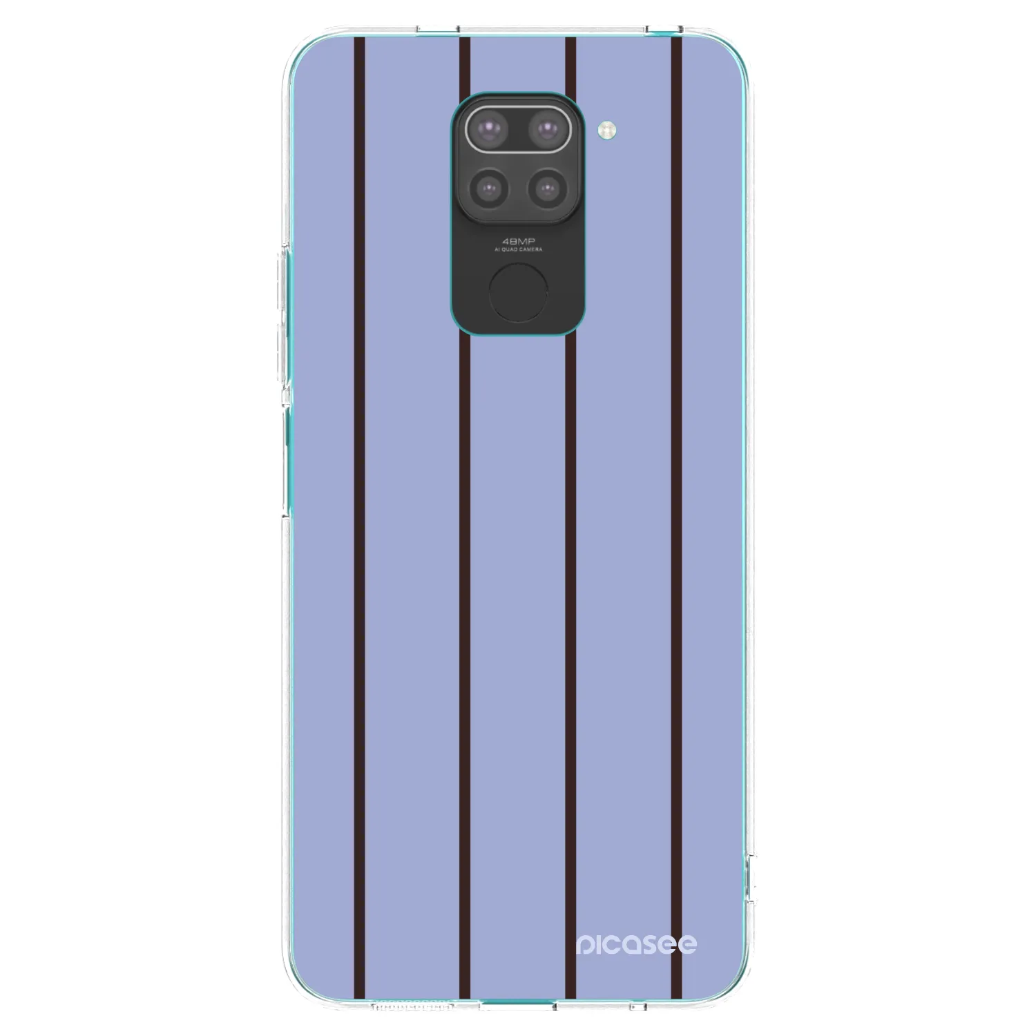 Picasee Xiaomi Redmi Note 9 Hülle - Schwarzes Silikon - Poolside member