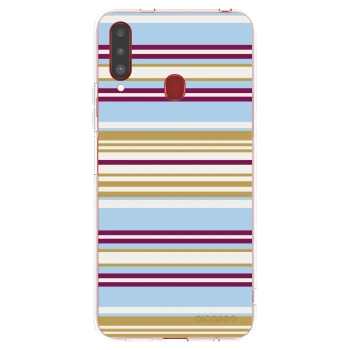 Picasee Samsung Galaxy A20s Hülle - Transparentes Silikon - Souvenir