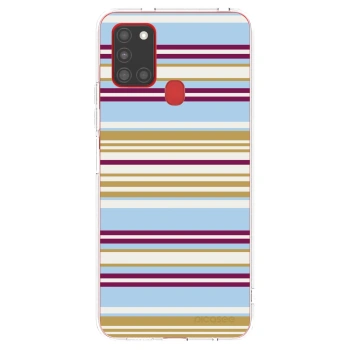 Picasee Samsung Galaxy A21s Hülle - Transparentes Silikon - Souvenir