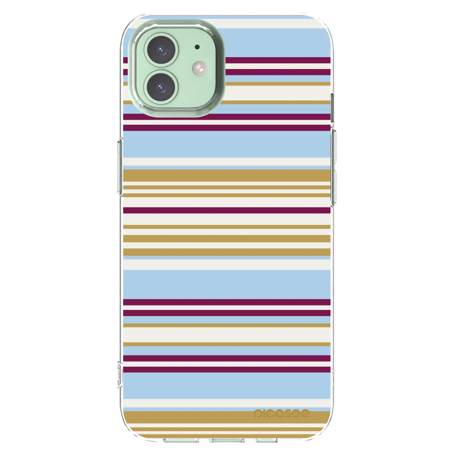 Picasee Apple iPhone 12 Hülle - Transparentes Silikon - Souvenir