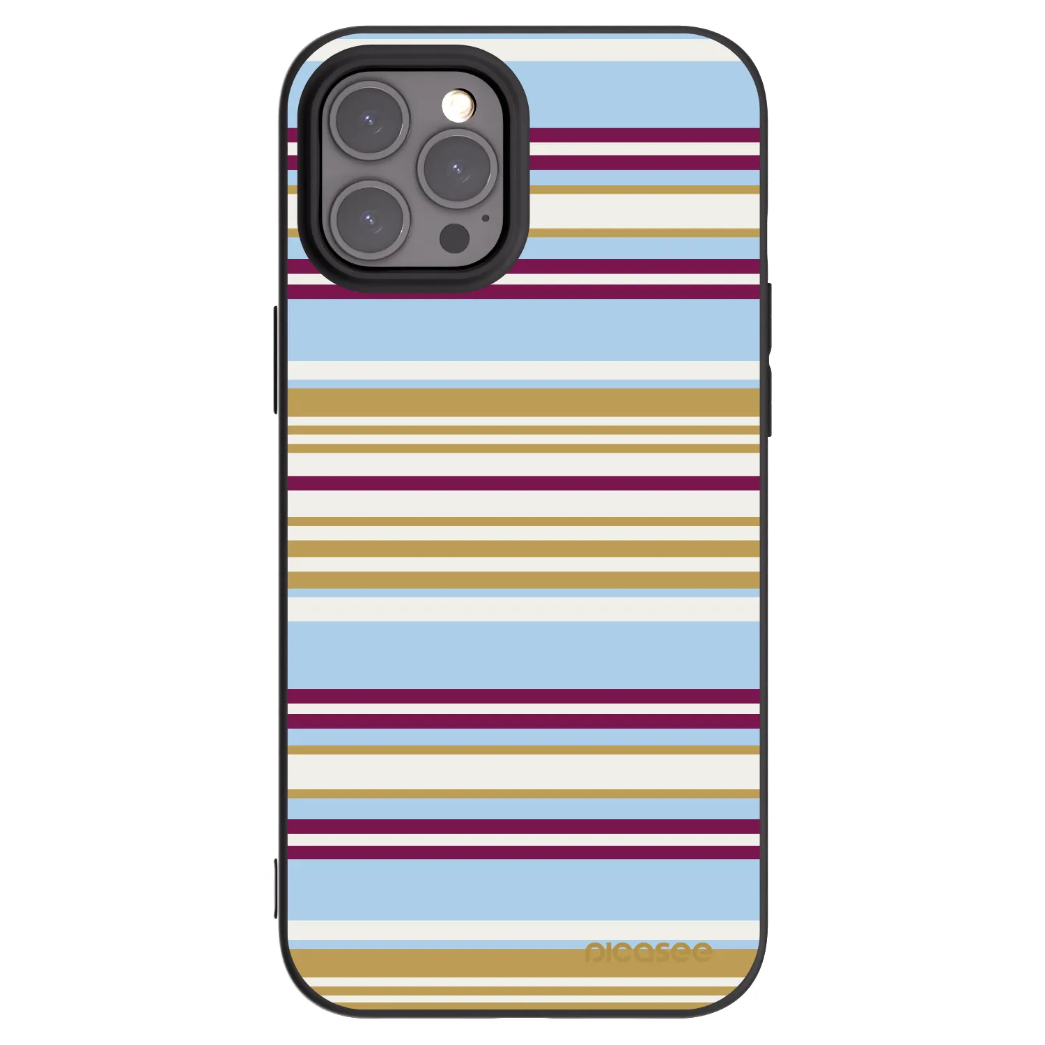 Picasee Apple iPhone 12 Pro Max Hülle - Schwarzes Silikon - Souvenir