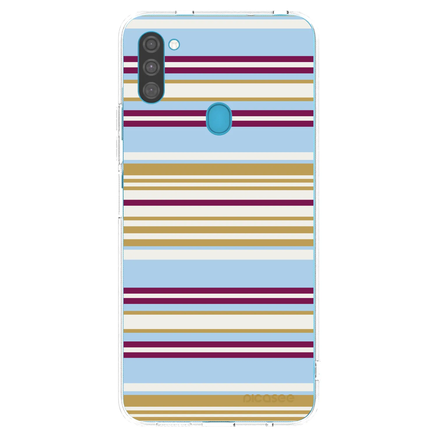 Picasee Samsung Galaxy M11 Hülle - Transparentes Silikon - Souvenir