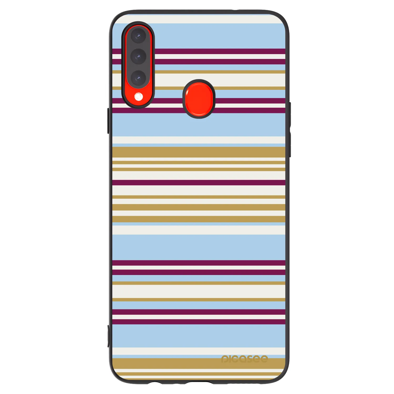 Picasee Samsung Galaxy A20s Hülle - Schwarzes Silikon - Souvenir