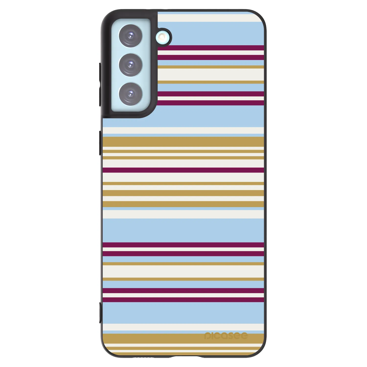 Picasee Samsung Galaxy S21+ 5G G996F Hülle - Schwarzes Silikon - Souvenir