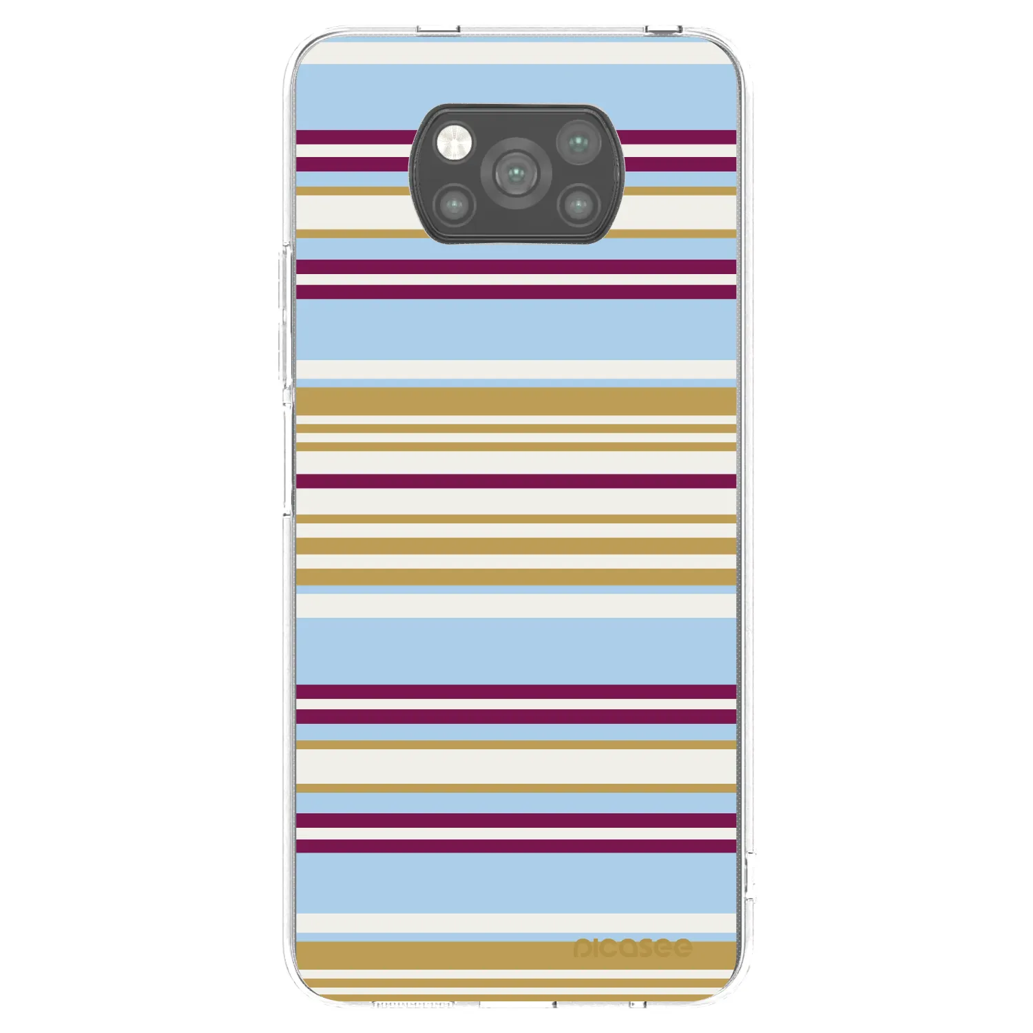 Picasee Xiaomi Poco X3 Pro Hülle - Schwarzes Silikon - Souvenir