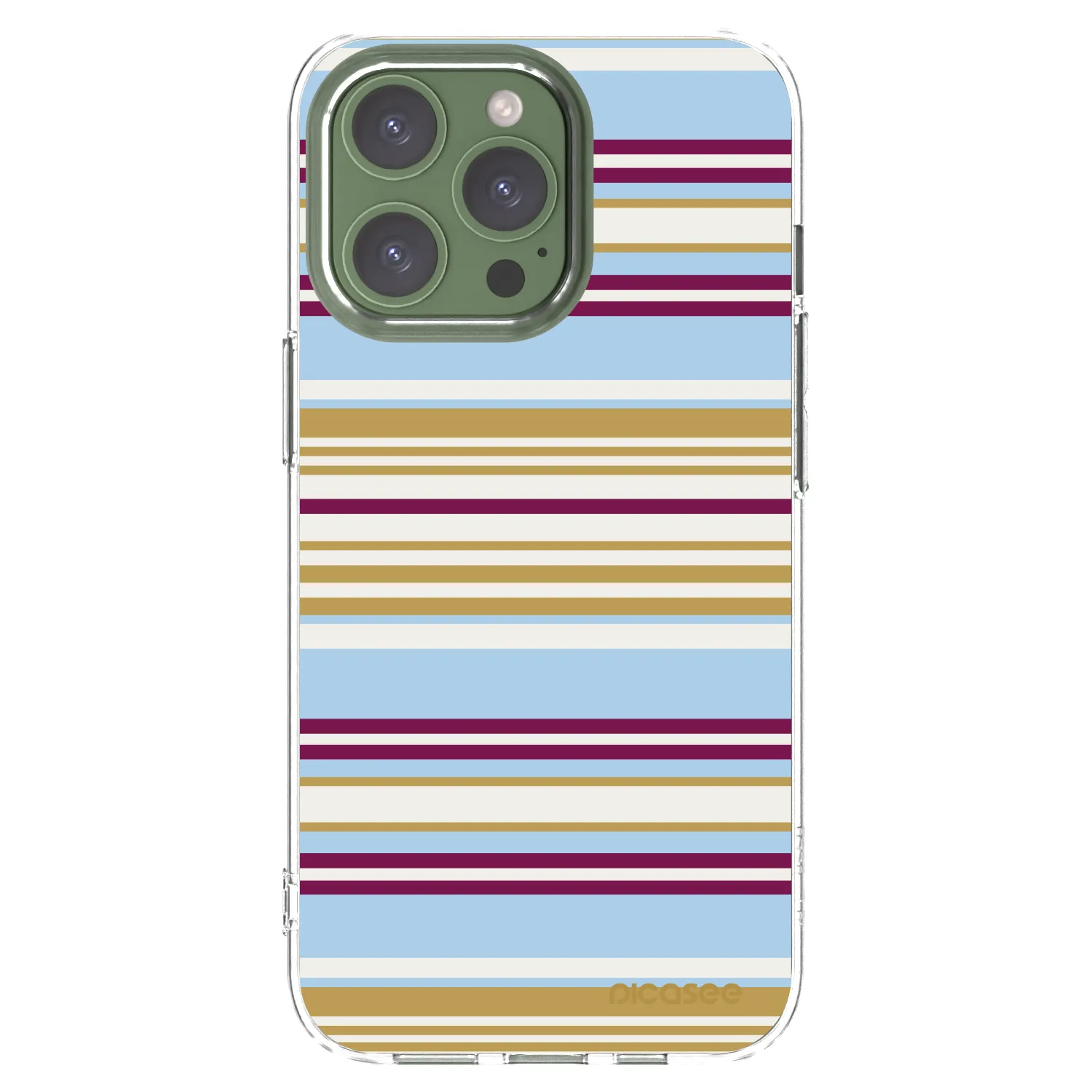 Picasee Apple iPhone 13 Pro Hülle - Transparentes Silikon - Souvenir
