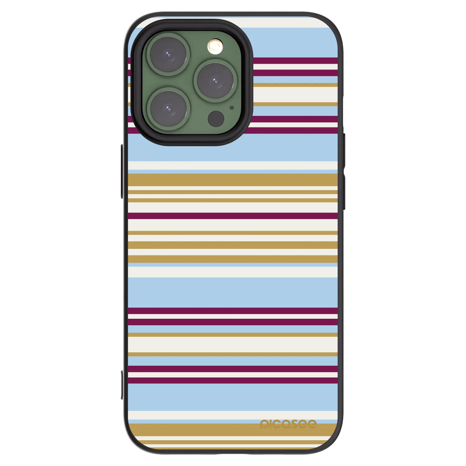 Picasee Apple iPhone 13 Pro Hülle - Schwarzes Silikon - Souvenir