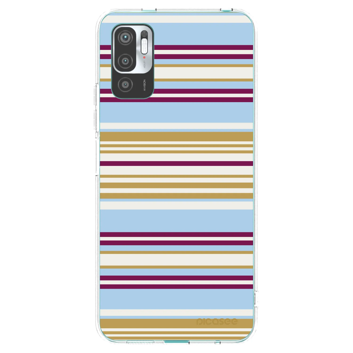 Picasee Xiaomi Redmi Note 10 5G Hülle - Transparentes Silikon - Souvenir