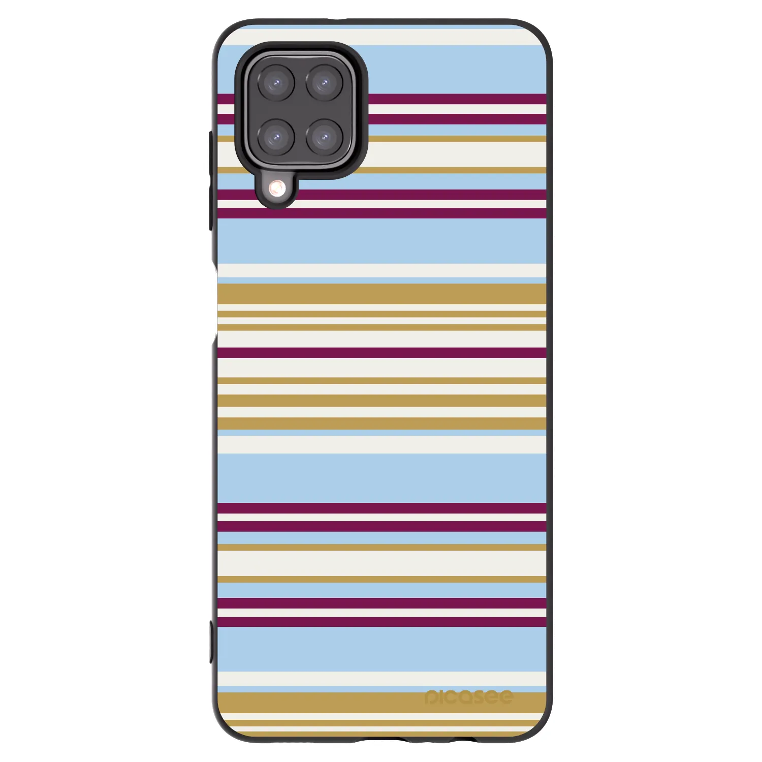 Picasee Samsung Galaxy M12 M127F Hülle - Schwarzes Silikon - Souvenir