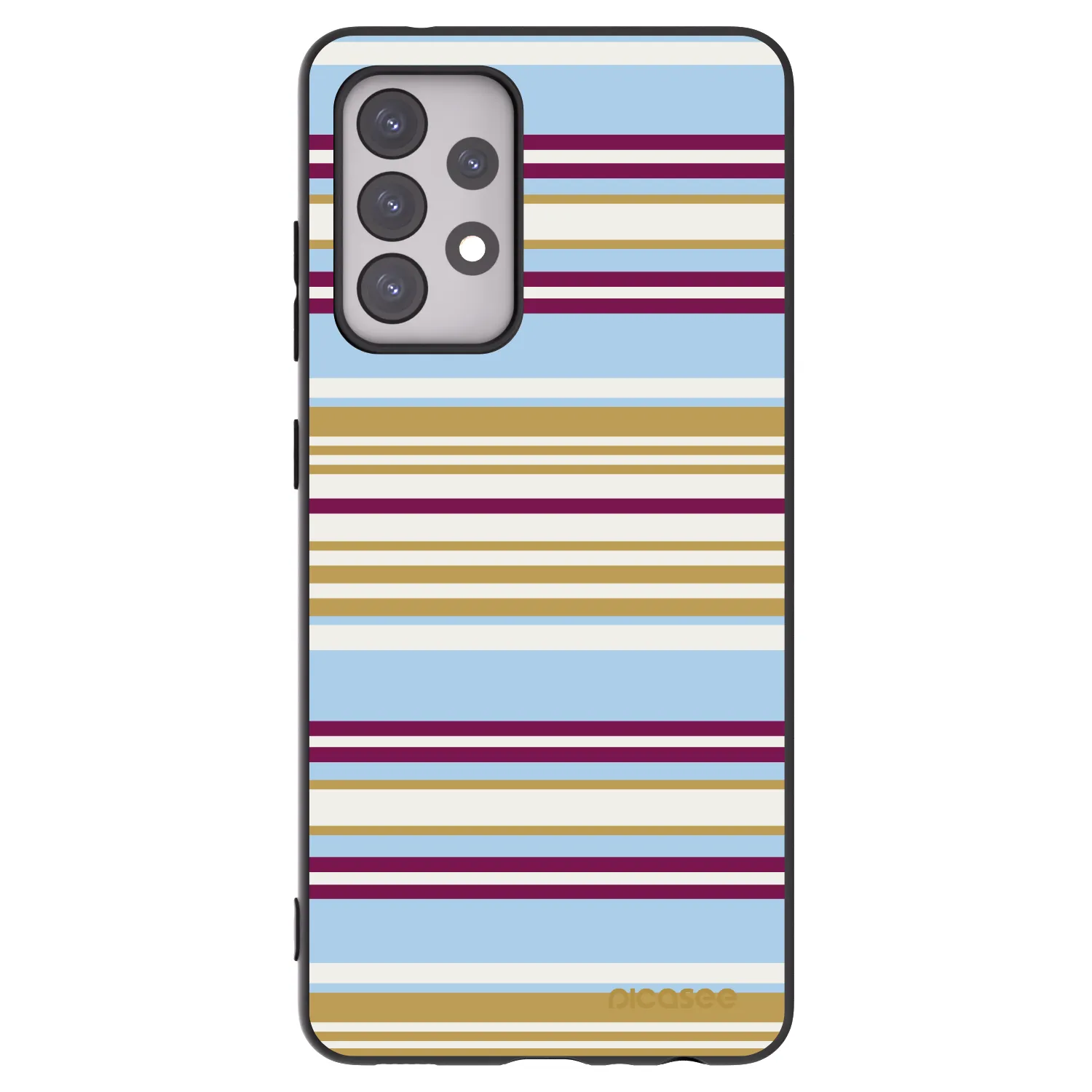Picasee Samsung Galaxy A52s 5G A528B Hülle - Schwarzes Silikon - Souvenir