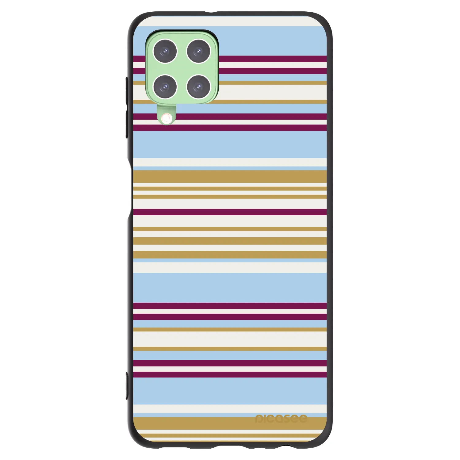 Picasee Samsung Galaxy A22 A225F 4G Hülle - Schwarzes Silikon - Souvenir