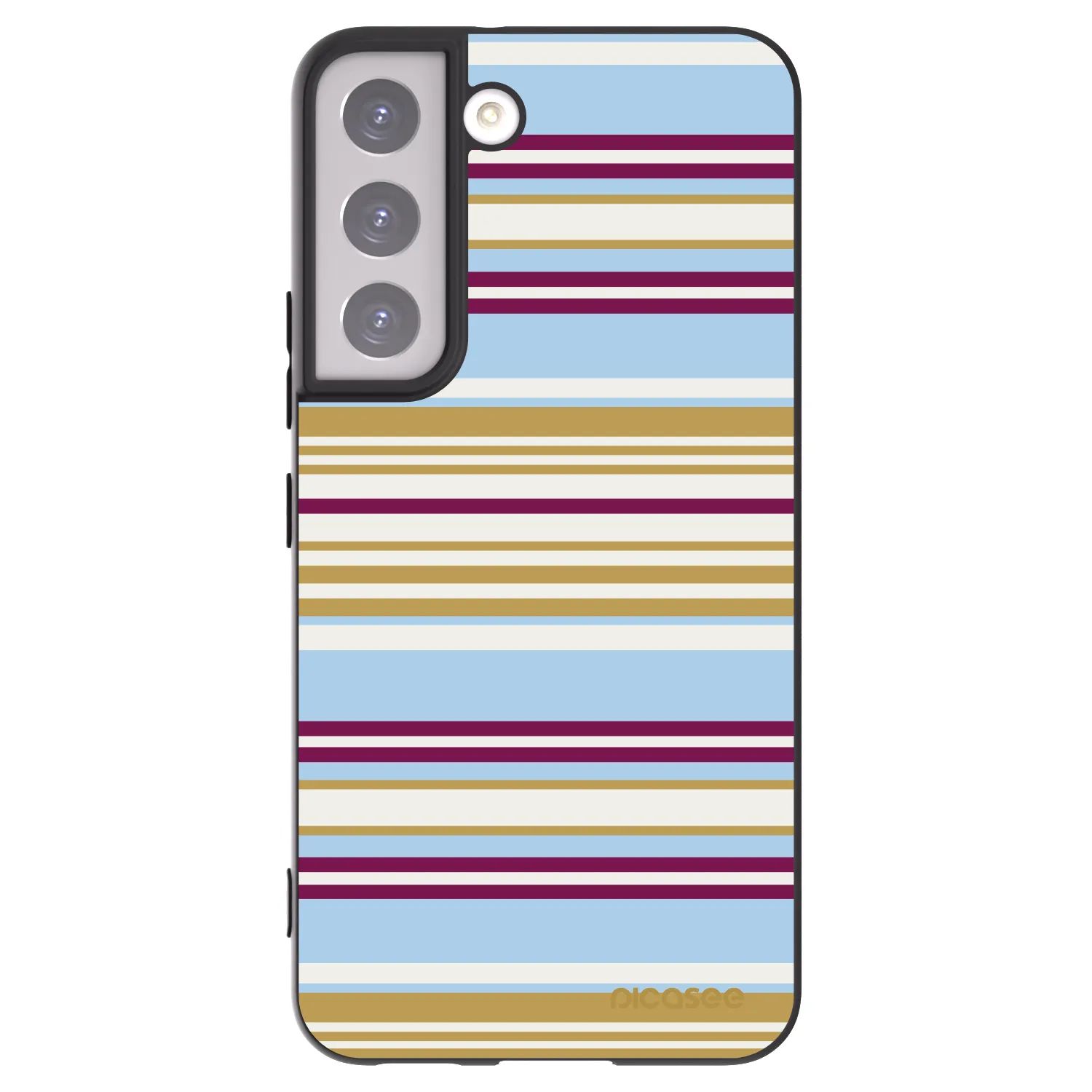 Picasee Samsung Galaxy S22 5G Hülle - Schwarzes Silikon - Souvenir