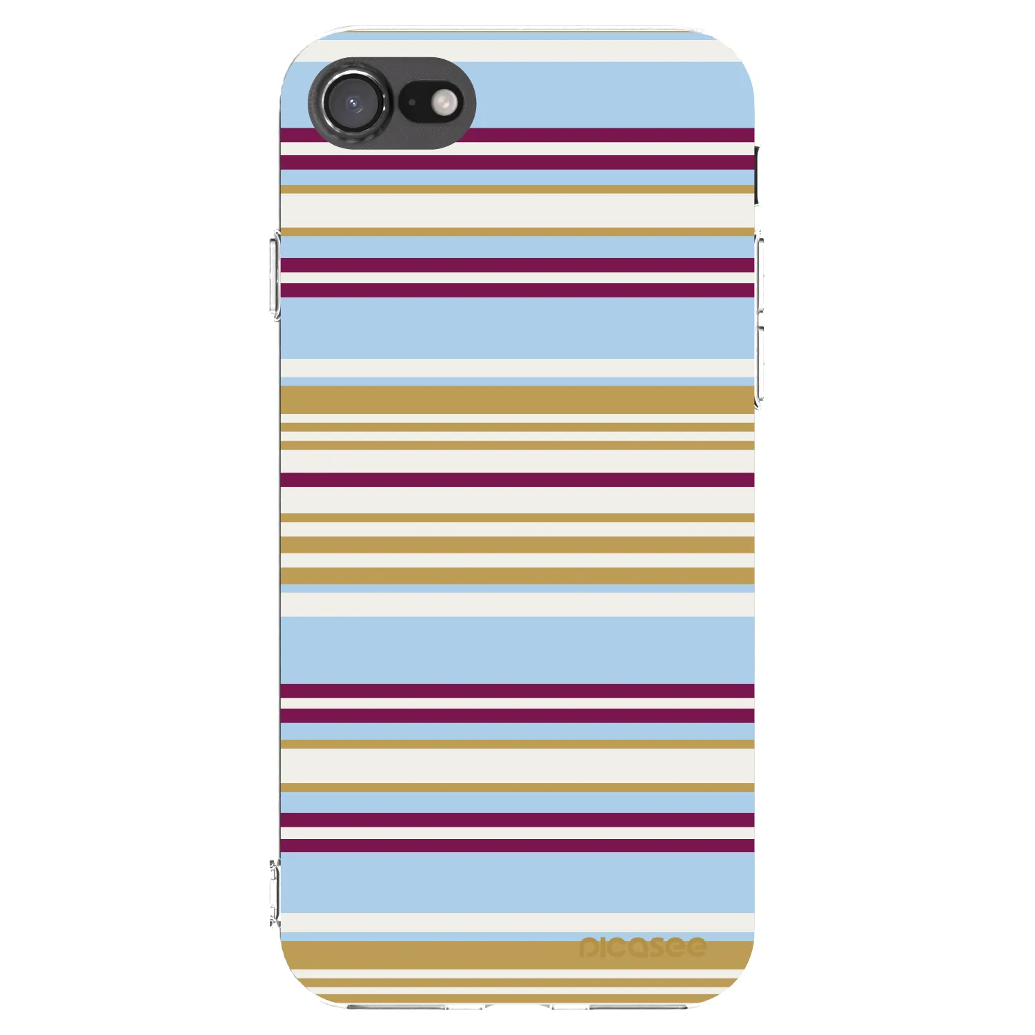 Picasee Apple iPhone SE 2022 Hülle - Transparentes Silikon - Souvenir