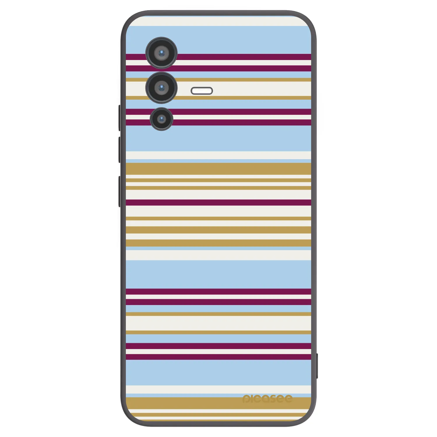Picasee Vivo V23 5G Hülle - Schwarzes Silikon - Souvenir