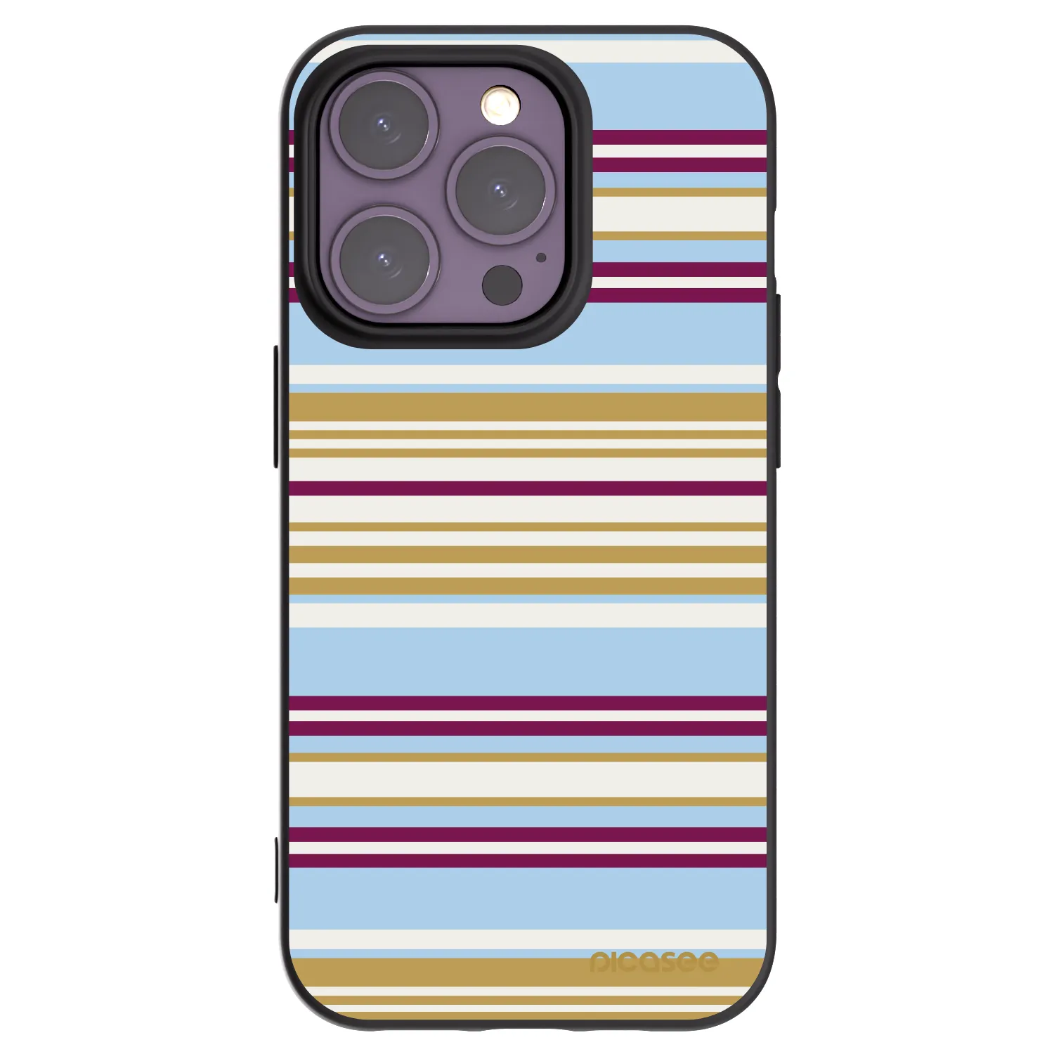 Picasee Apple iPhone 14 Pro Hülle - Schwarzes Silikon - Souvenir