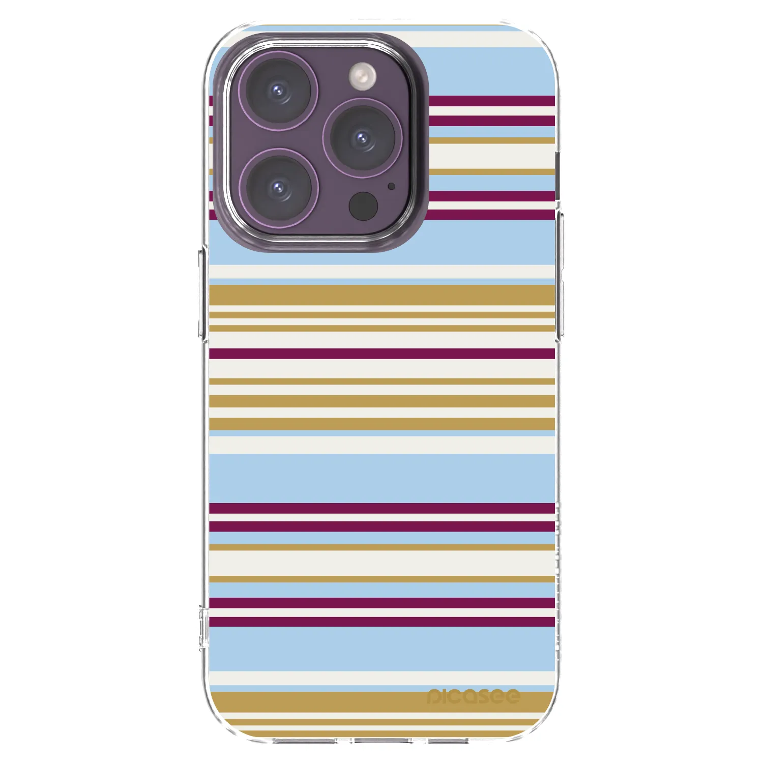 Picasee Apple iPhone 14 Pro Hülle - Transparentes Silikon - Souvenir