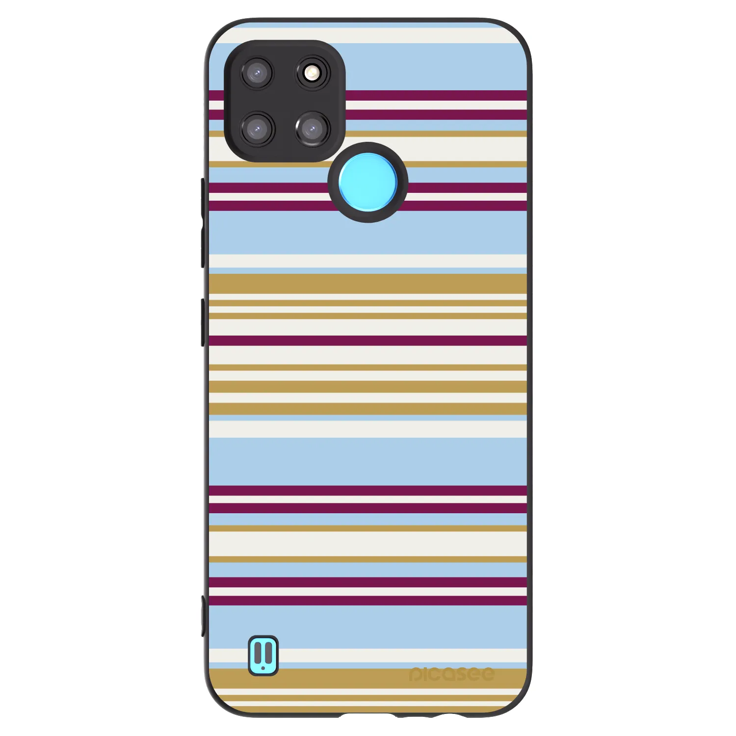 Picasee Realme C21Y Hülle - Schwarzes Silikon - Souvenir