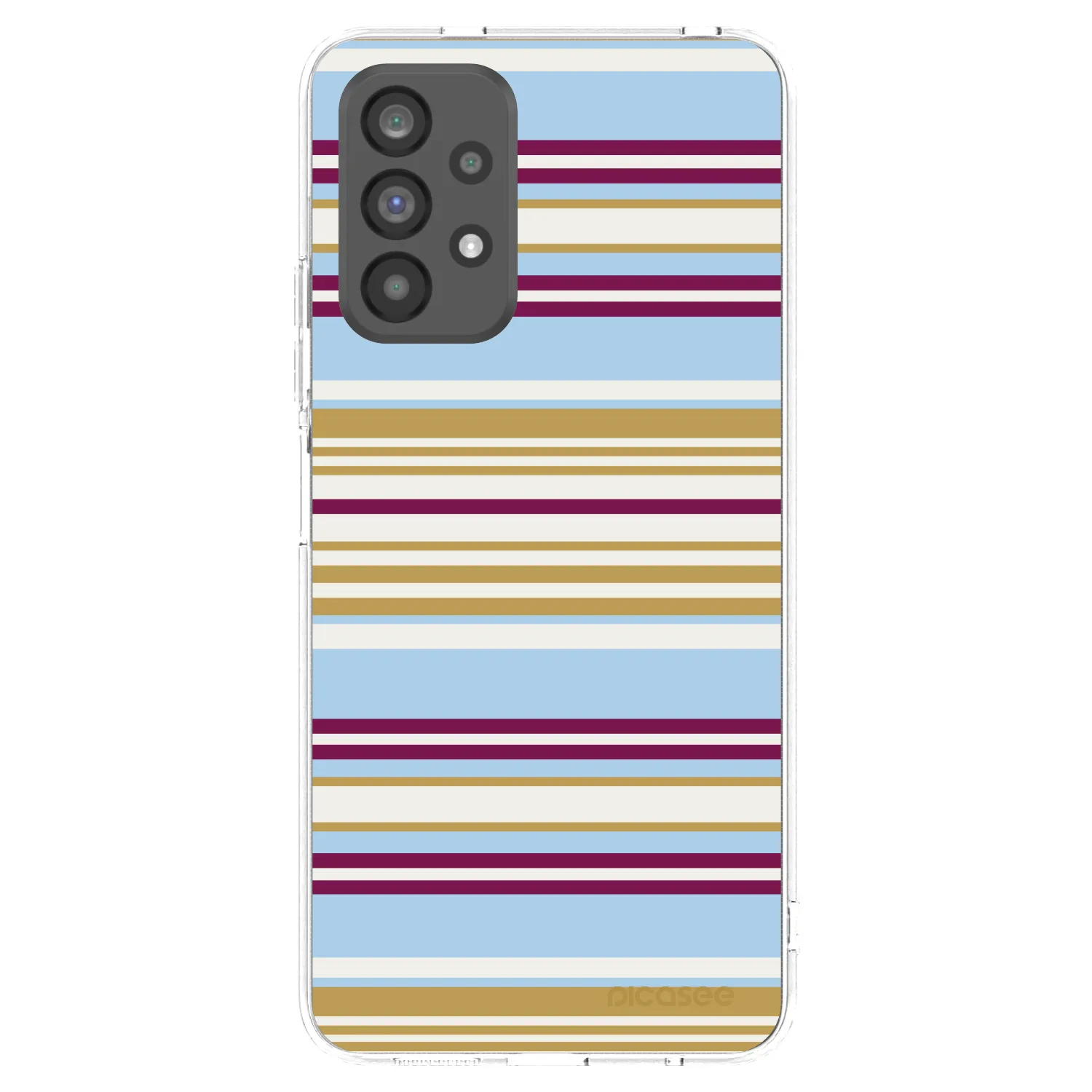Picasee Samsung Galaxy A73 5G Hülle - Transparentes Silikon - Souvenir