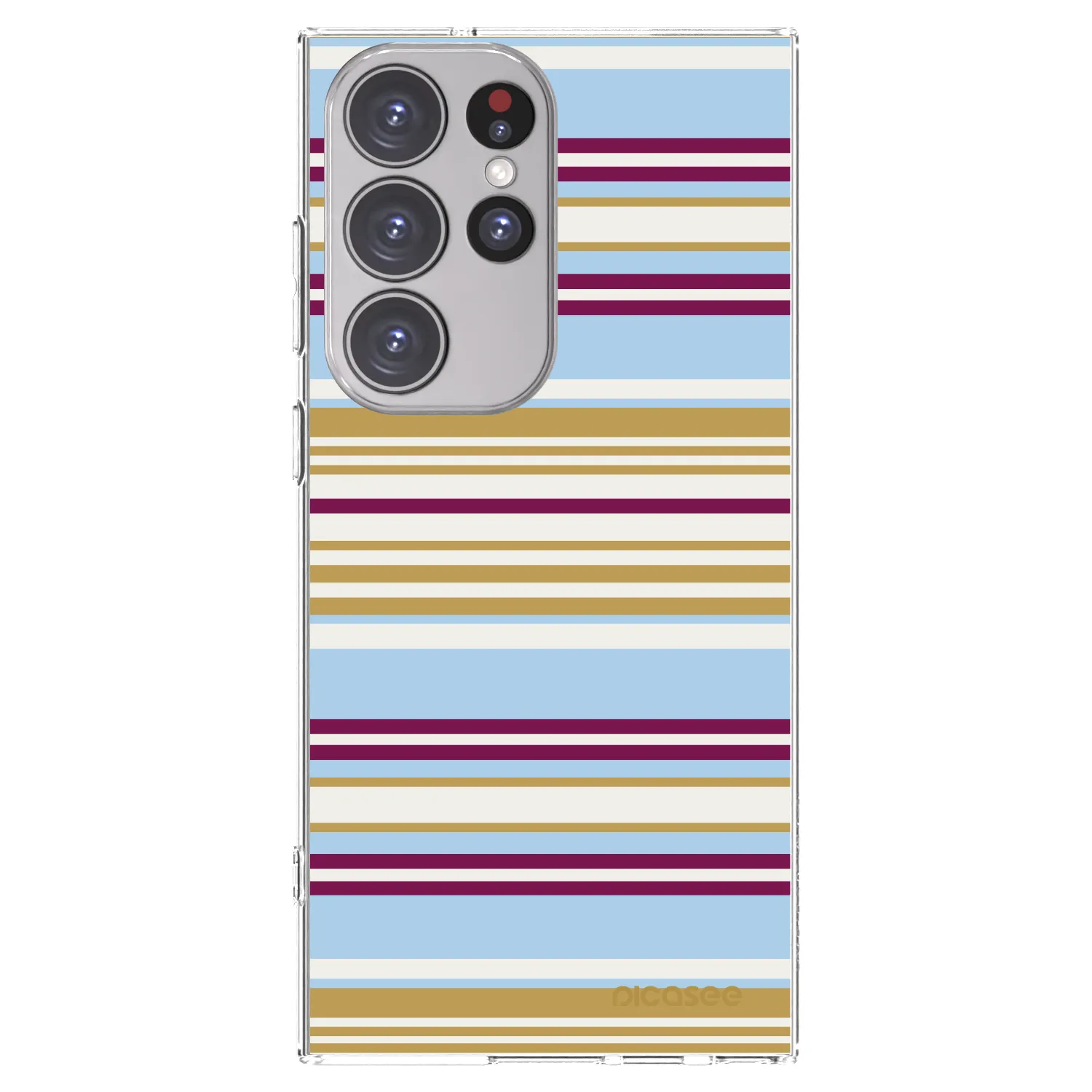 Picasee Samsung Galaxy S23 Ultra 5G Hülle - Transparentes Silikon - Souvenir