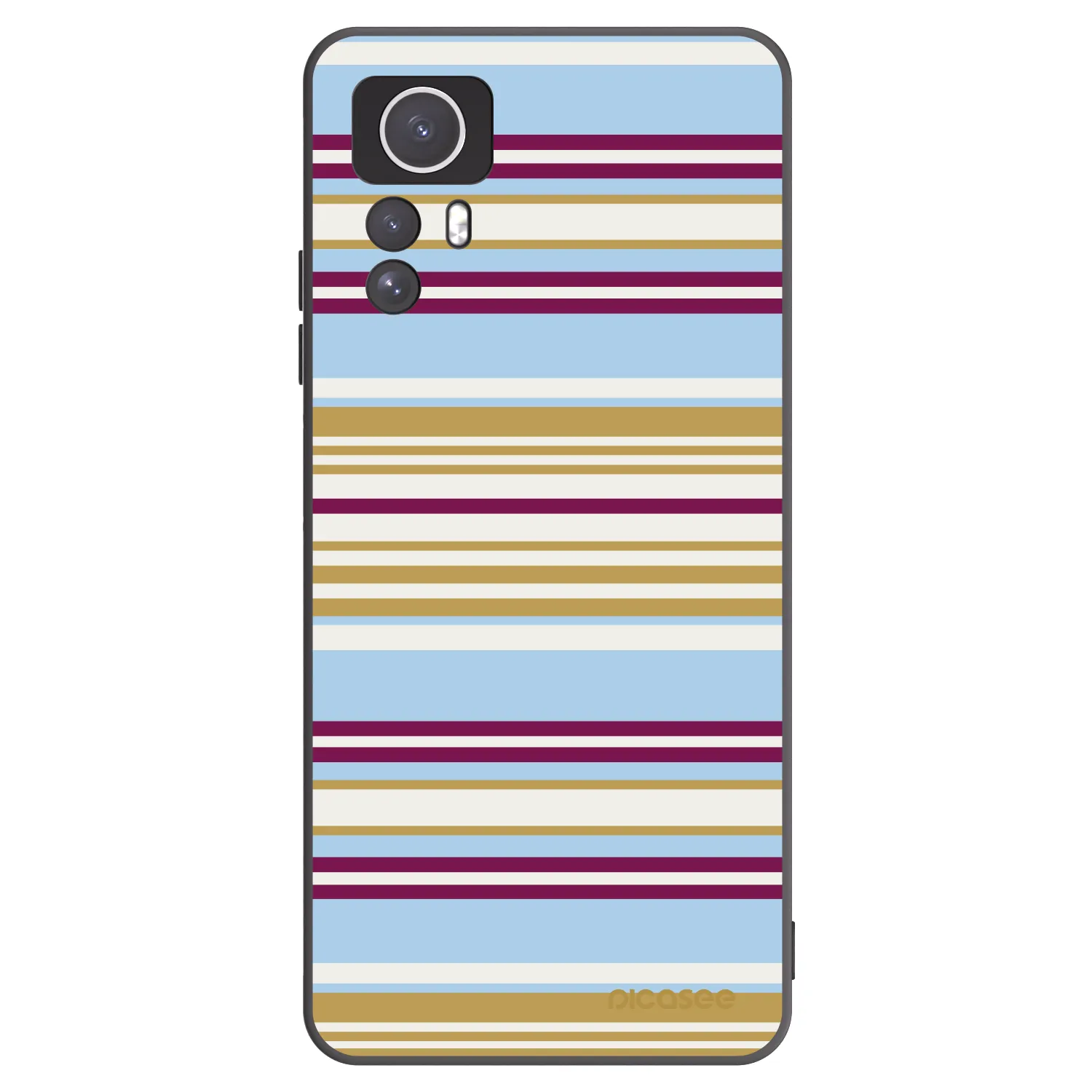 Picasee Xiaomi Redmi Note 12S Hülle - Schwarzes Silikon - Souvenir
