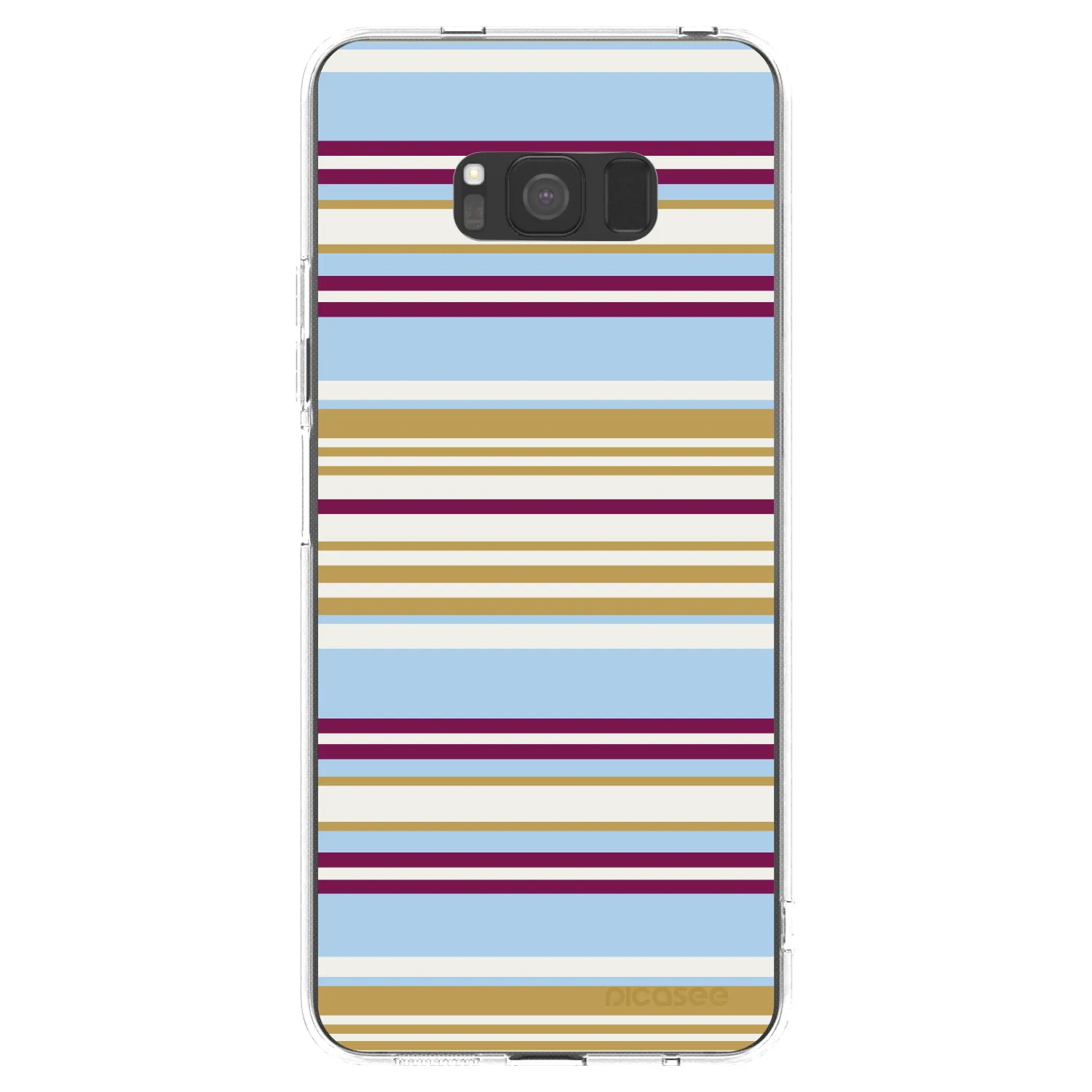 Picasee Samsung Galaxy S8 G950F Hülle - Transparentes Silikon - Souvenir