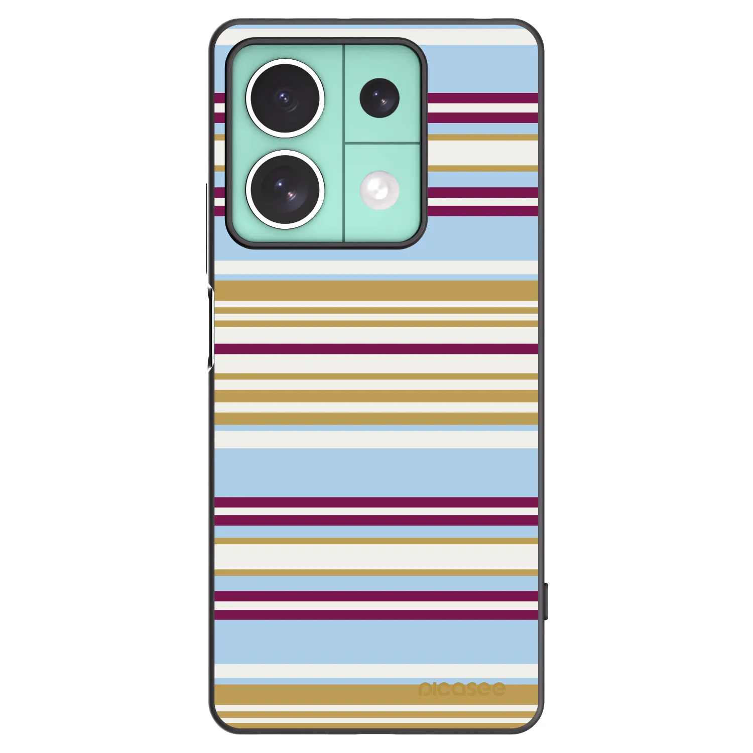 Picasee Xiaomi Redmi Note 13 5G Hülle - Schwarzes Silikon - Souvenir