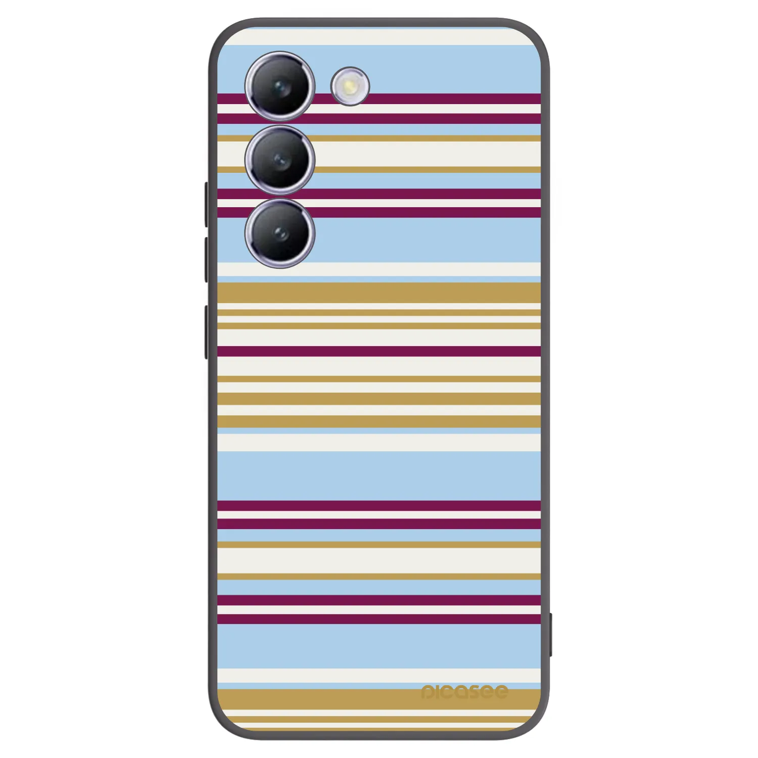 Picasee Vivo V40 SE 5G Hülle - Schwarzes Silikon - Souvenir