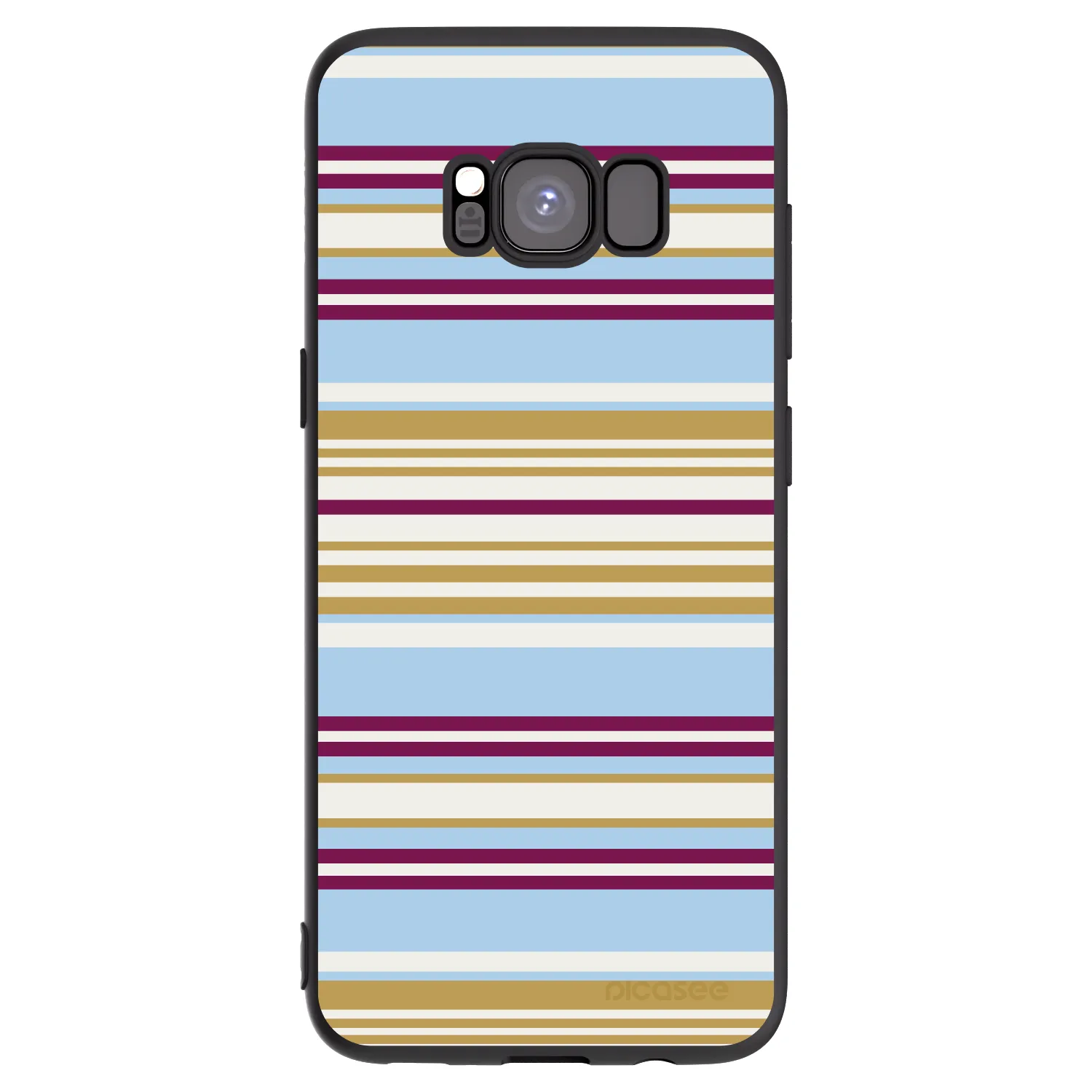 Picasee Samsung Galaxy S8 G950F Hülle - Schwarzes Silikon - Souvenir