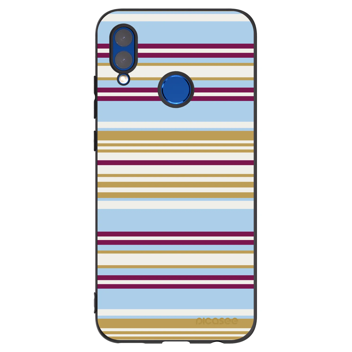 Picasee Huawei P Smart 2019 Hülle - Schwarzes Silikon - Souvenir