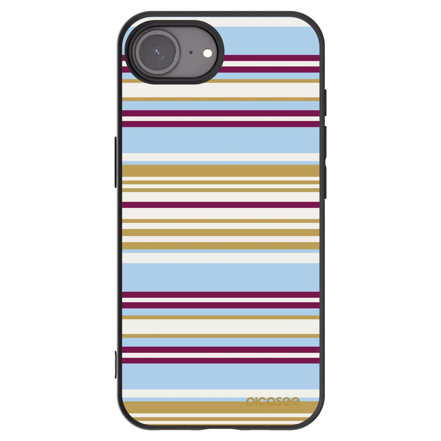 Picasee Apple iPhone 16e Hülle - Schwarzes Silikon - Souvenir