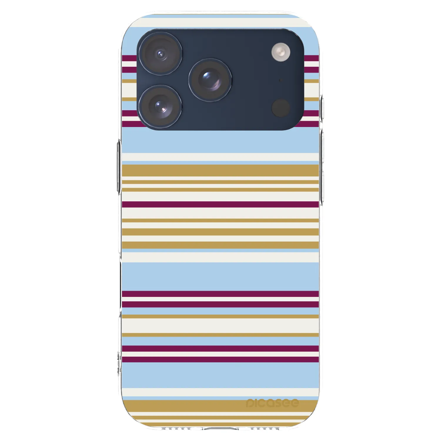 Picasee Apple iPhone 17 Pro Hülle - Transparentes Silikon - Souvenir