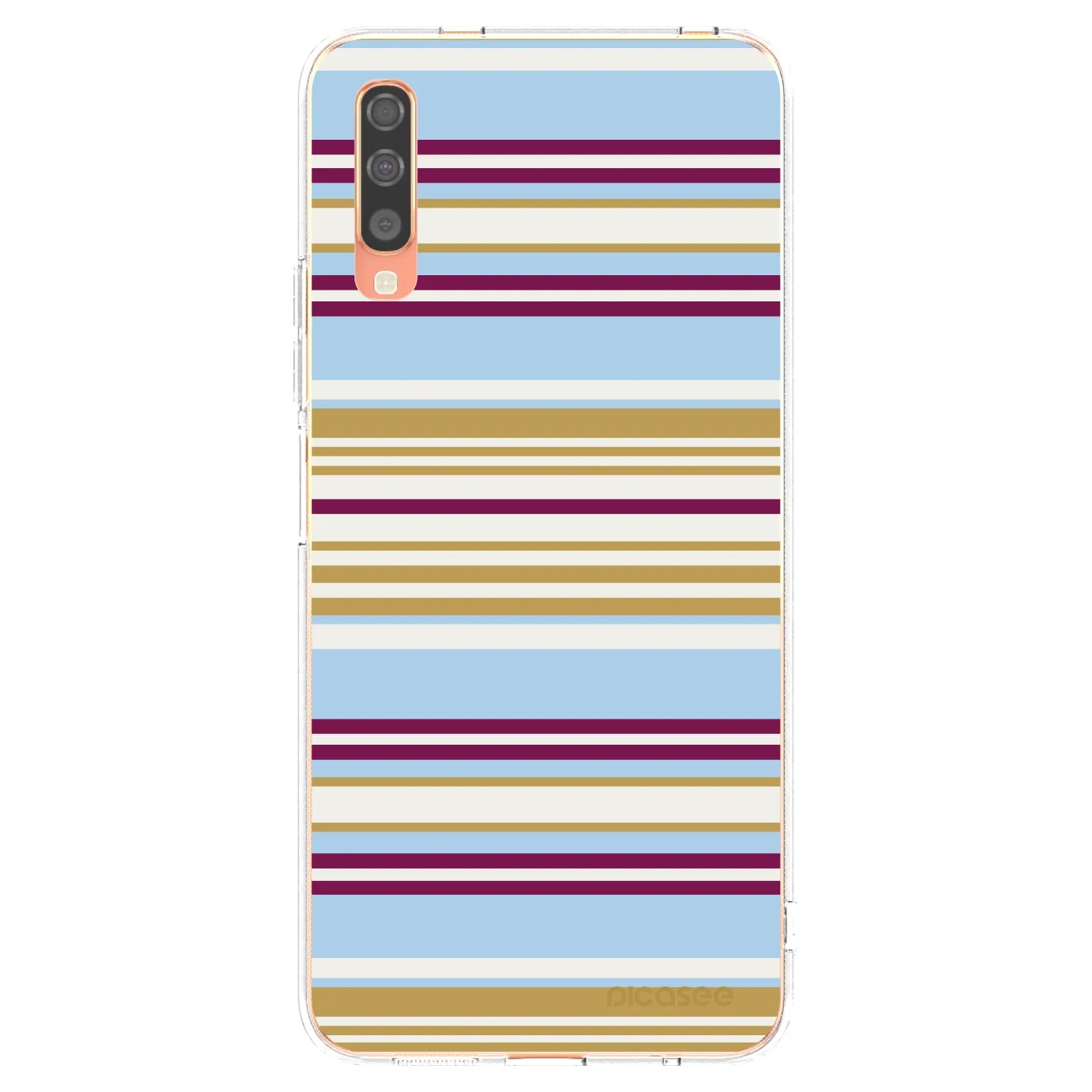 Picasee Samsung Galaxy A70 A705F Hülle - Transparentes Silikon - Souvenir