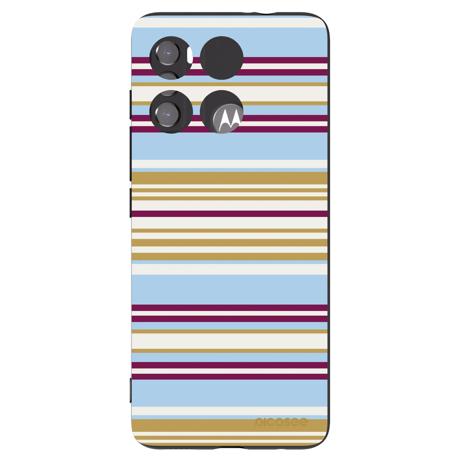 Picasee Motorola Edge 60 5G Hülle - Schwarzes Silikon - Souvenir