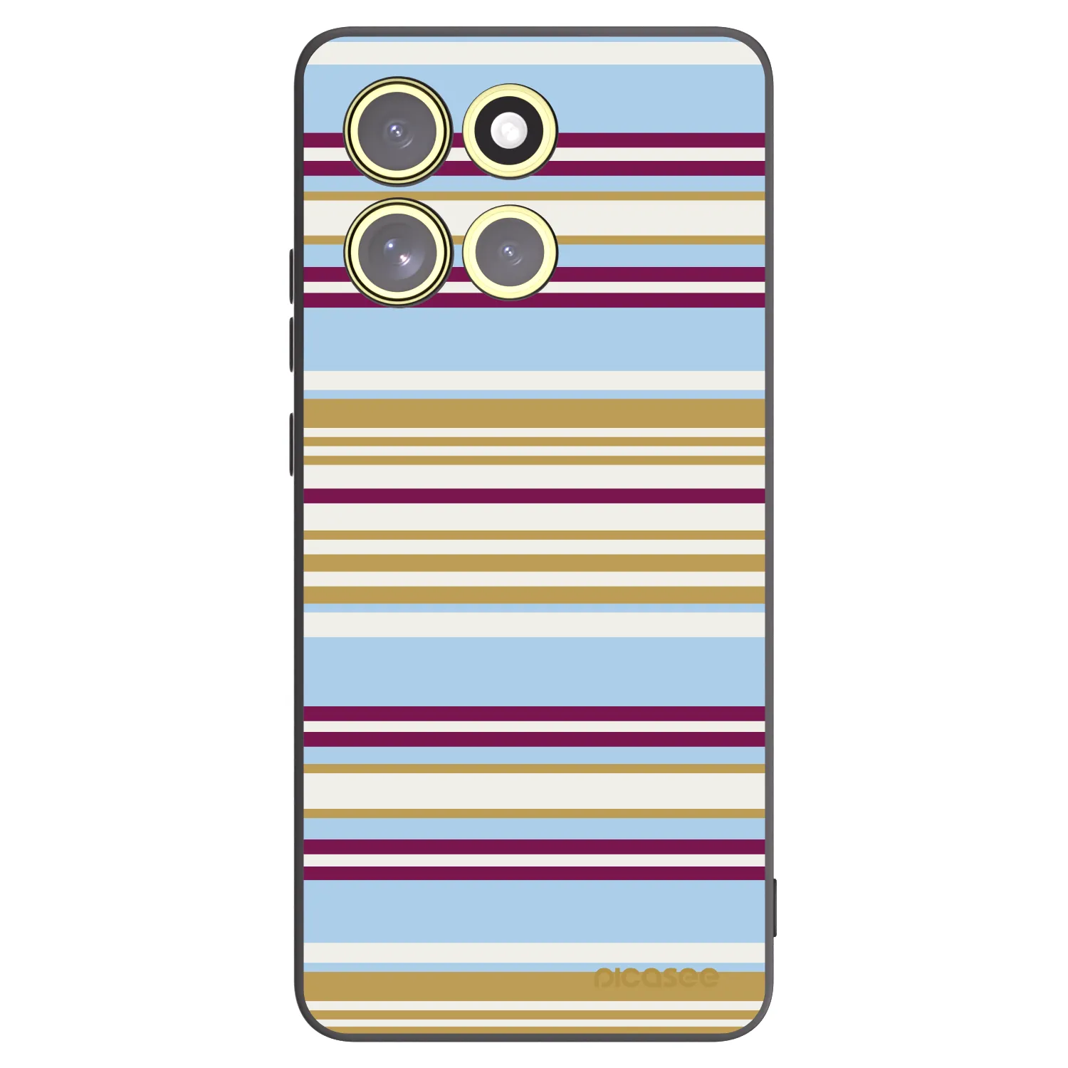 Picasee Motorola Moto G86 5G Hülle - Schwarzes Silikon - Souvenir