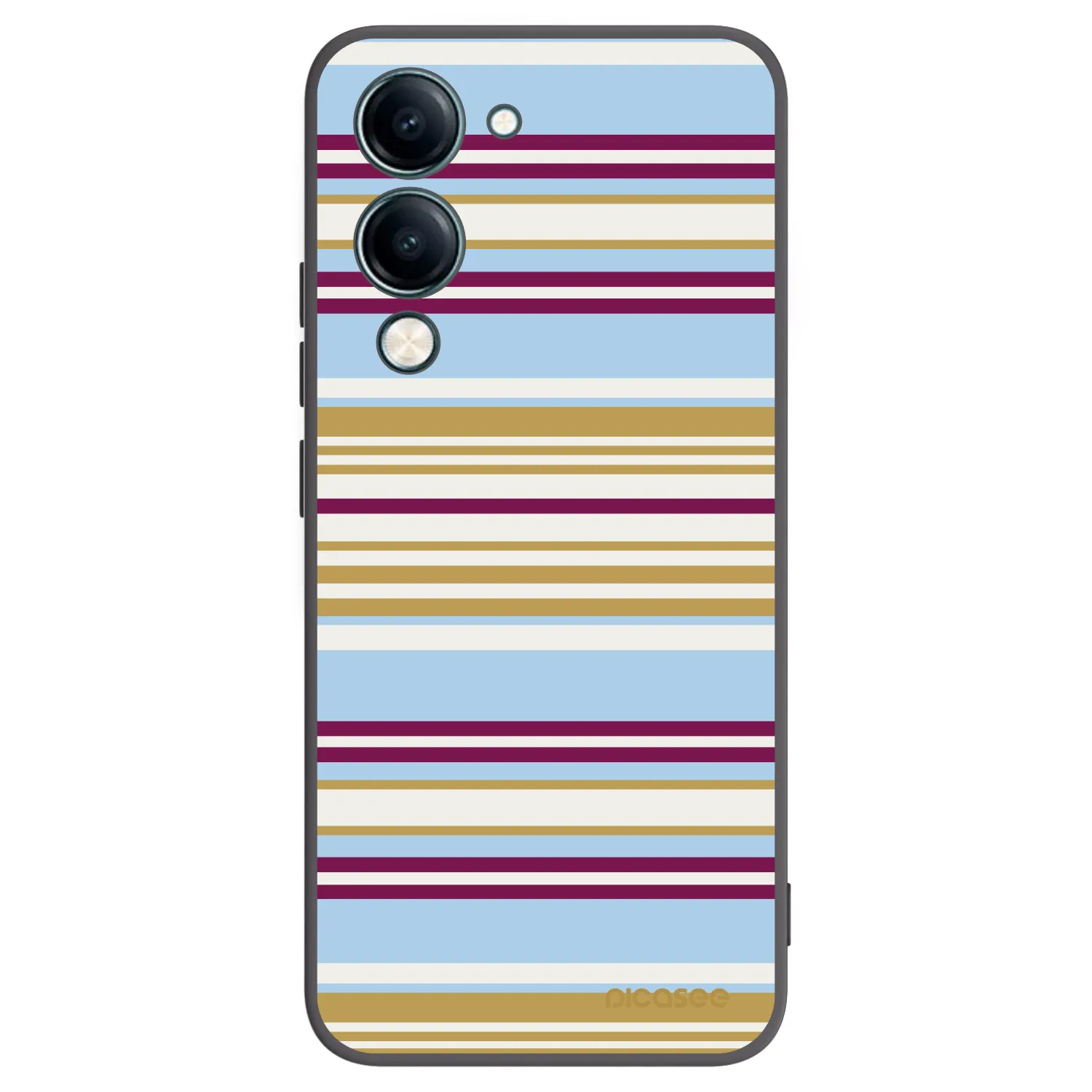 Picasee Vivo Y29s 5G Hülle - Schwarzes Silikon - Souvenir