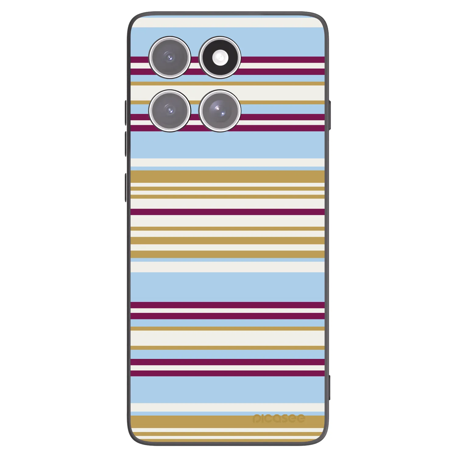 Picasee Motorola Edge 60 Fusion Hülle - Schwarzes Silikon - Souvenir
