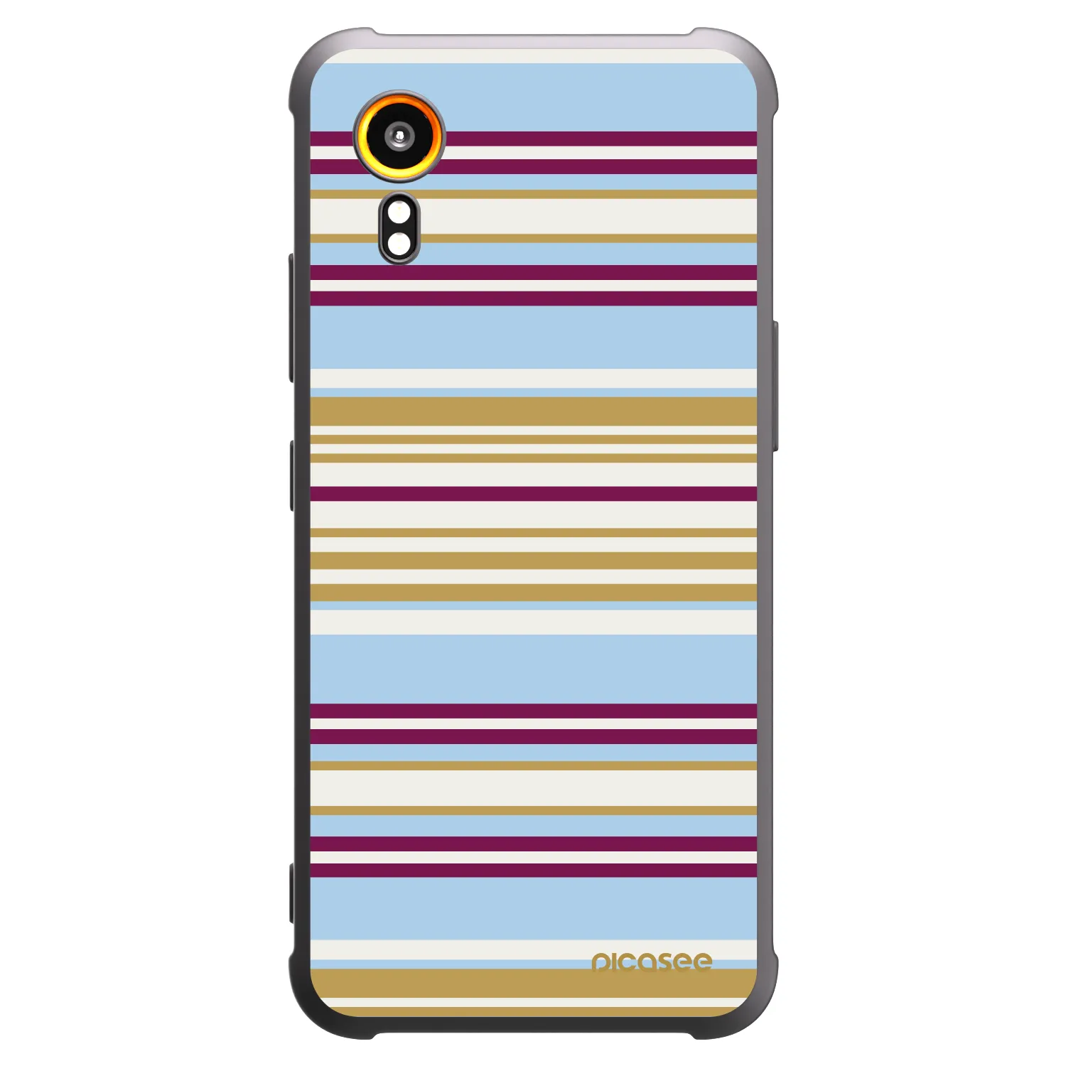 Picasee Samsung Galaxy XCover 7 Hülle - Schwarzes Silikon - Souvenir