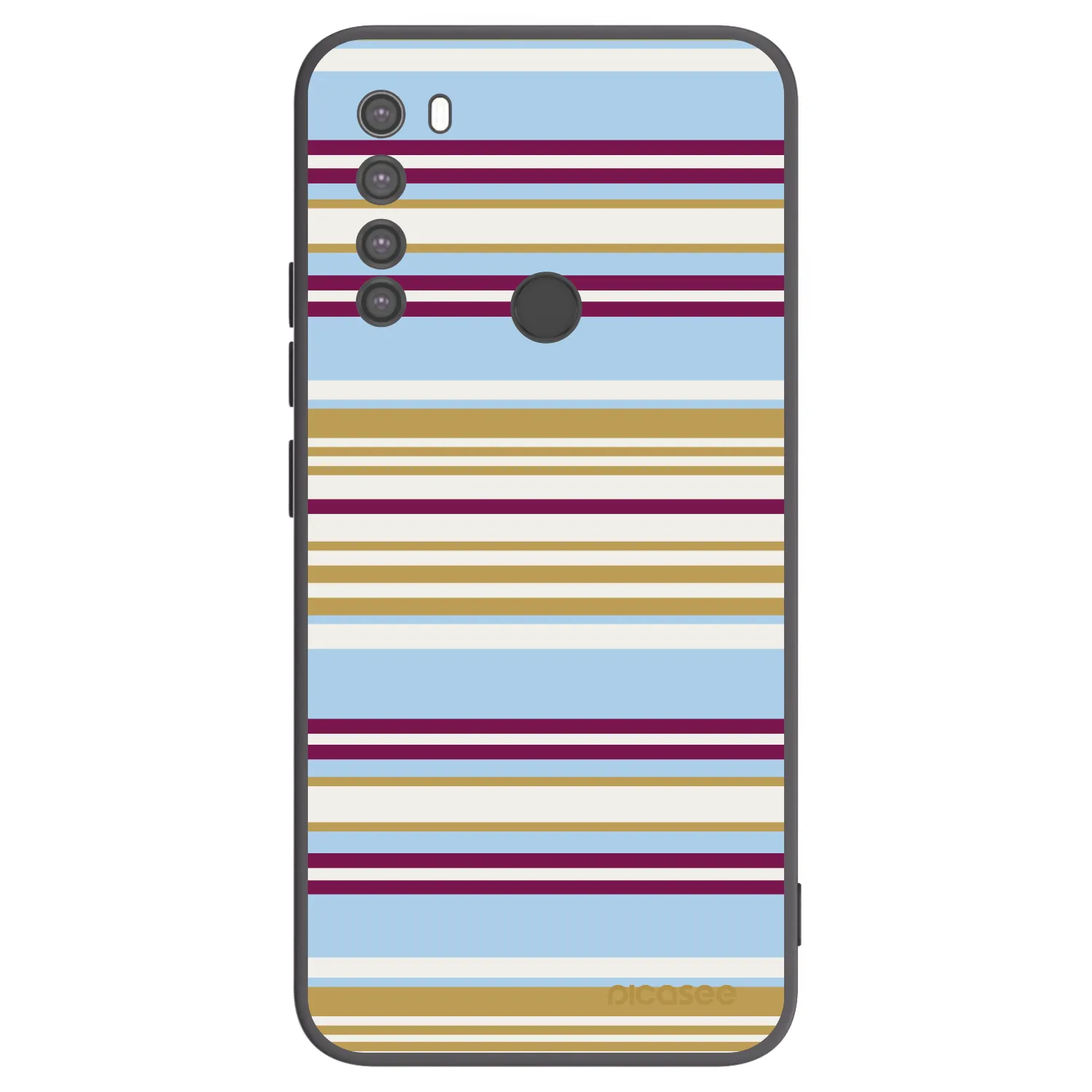 Picasee Xiaomi Redmi Note 8 Hülle - Schwarzes Silikon - Souvenir