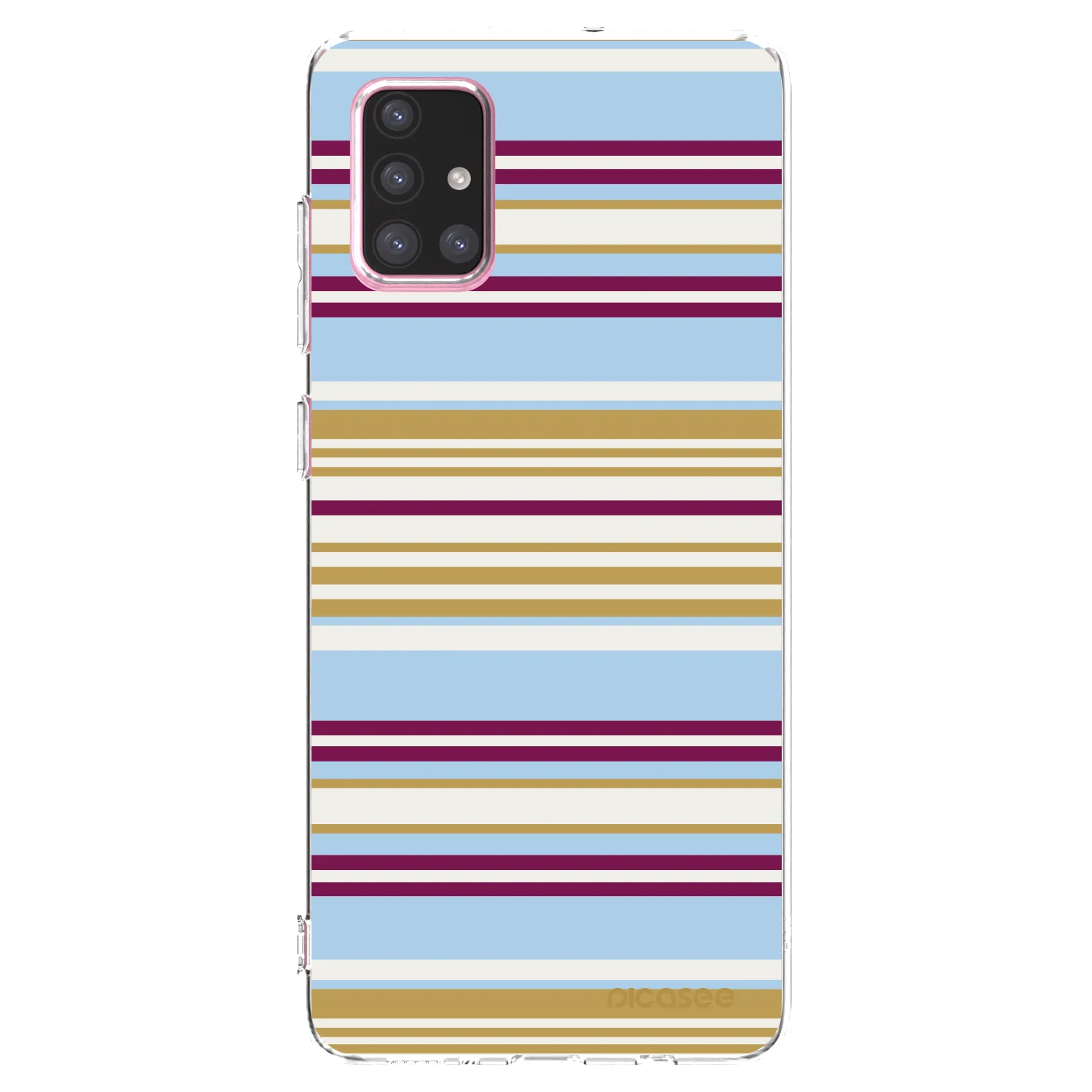 Picasee Samsung Galaxy A71 A715F Hülle - Transparentes Silikon - Souvenir