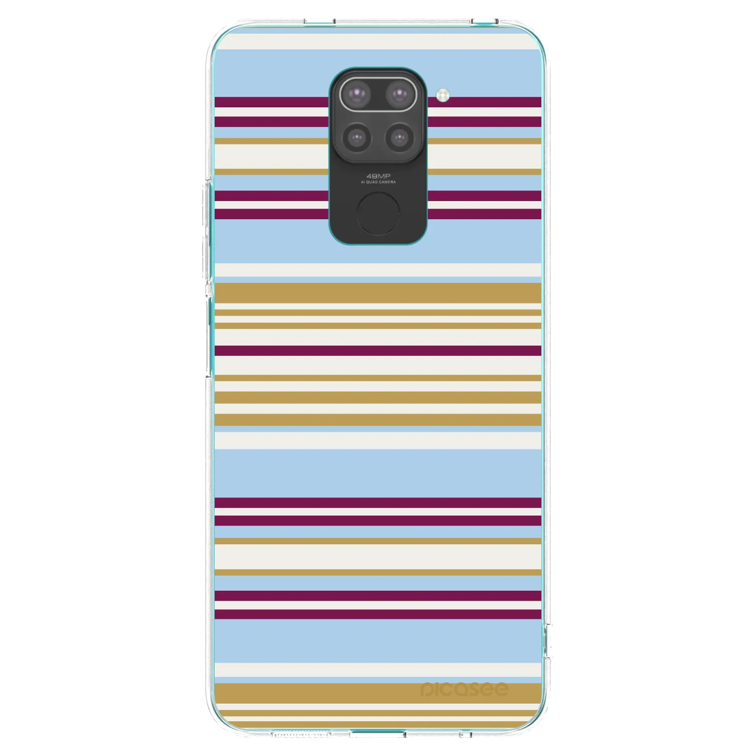 Picasee Xiaomi Redmi Note 9 Hülle - Schwarzes Silikon - Souvenir
