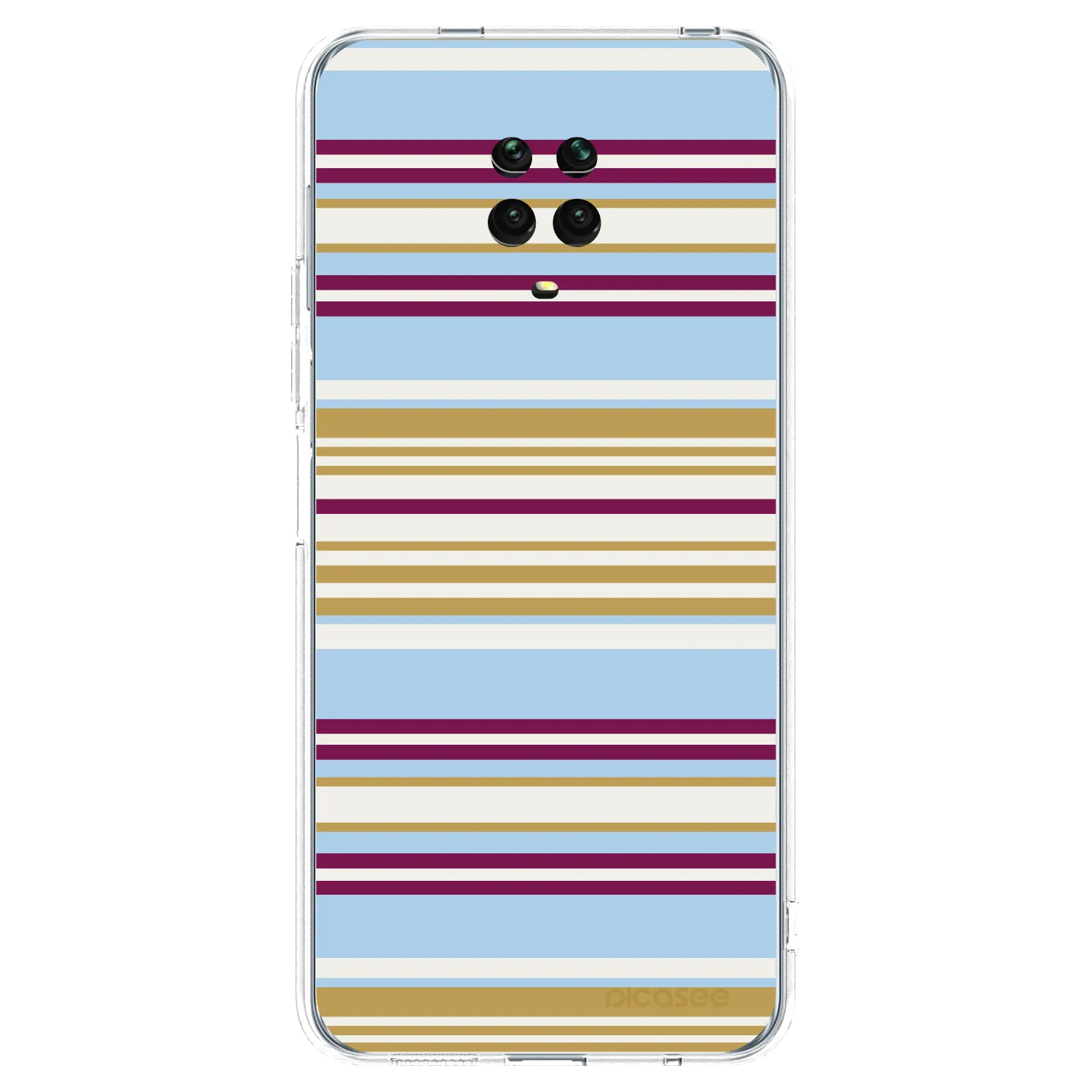 Picasee Xiaomi Redmi Note 9S Hülle - Transparentes Silikon - Souvenir