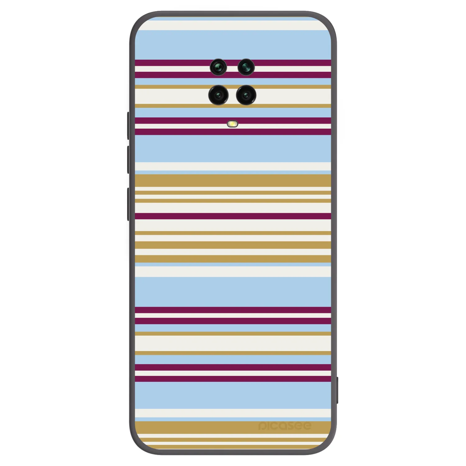 Picasee Xiaomi Redmi Note 9S Hülle - Schwarzes Silikon - Souvenir
