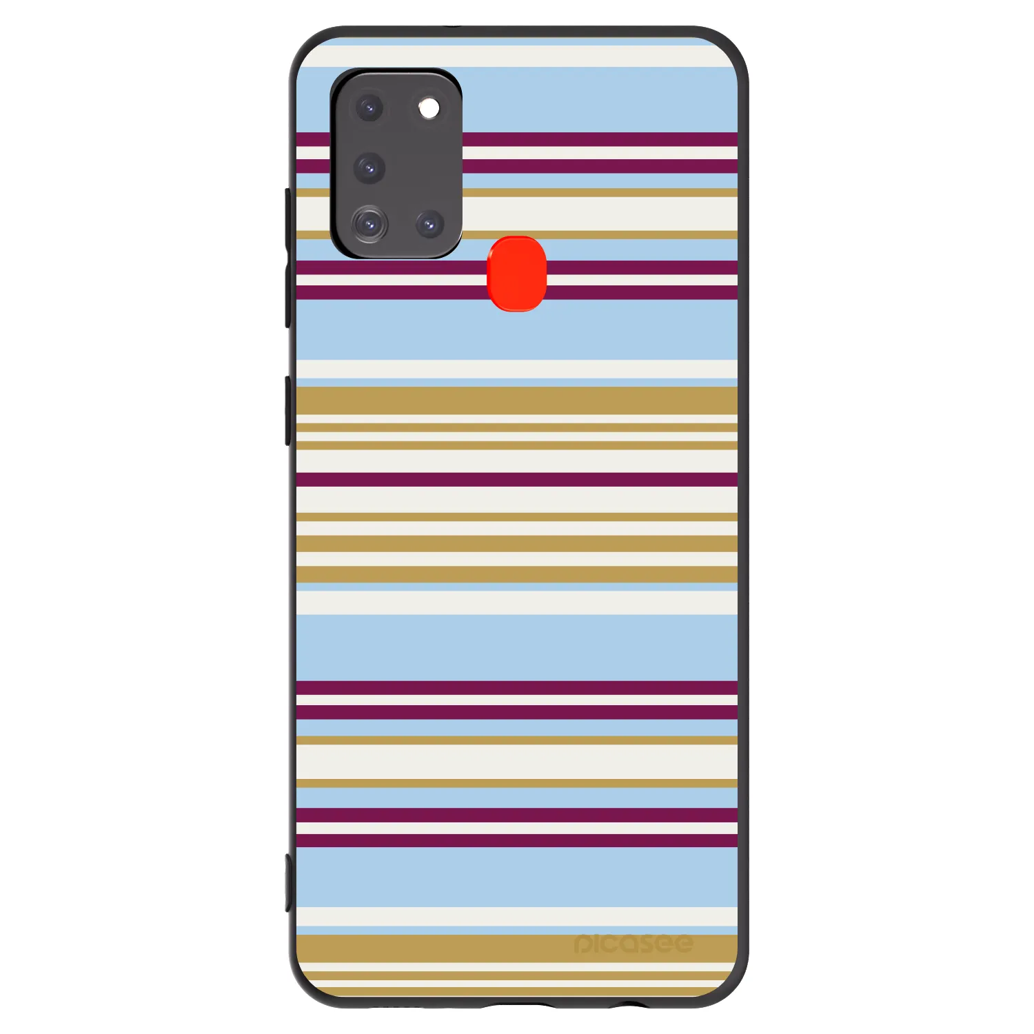 Picasee Samsung Galaxy A21s Hülle - Schwarzes Silikon - Souvenir