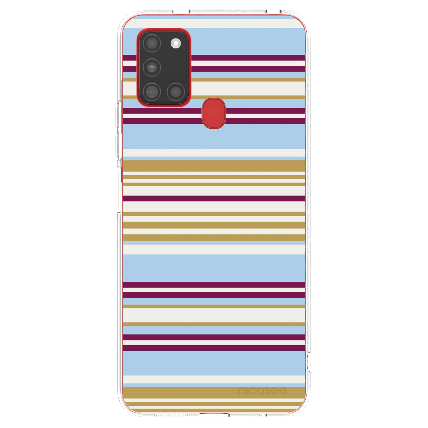 Picasee Samsung Galaxy A21s Hülle - Transparentes Silikon - Souvenir