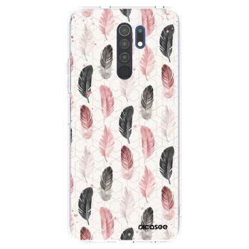 Picasee Xiaomi Redmi 9 Hülle - Transparentes Silikon - Feder 2
