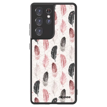 Hülle für Samsung Galaxy S21 Ultra 5G G998B - Feder 2
