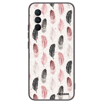 Picasee Realme GT Master Edition 5G Hülle - Schwarzes Silikon - Feder 2