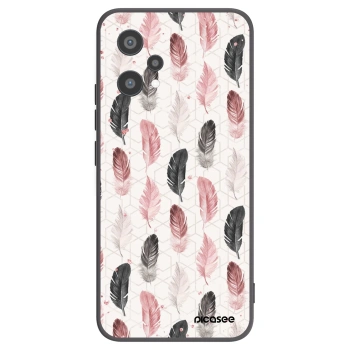 Picasee Realme 9 Pro 5G Hülle - Schwarzes Silikon - Feder 2